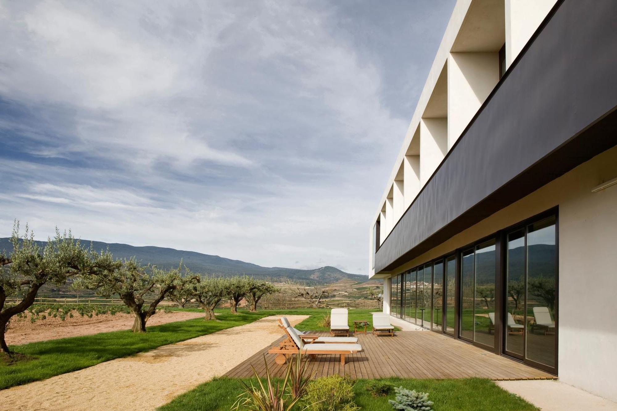 Hotel-Bodega Finca De Los Arandinos Entrena Kültér fotó
